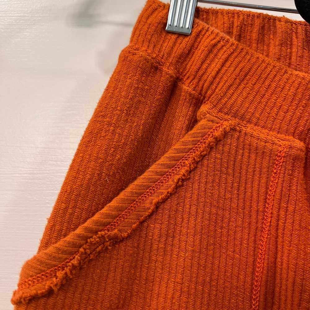 Back Beat Co. Orange Ribbed Set - Picture 5 of 5